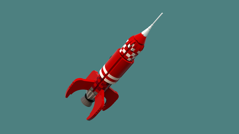 lego rocket ideas