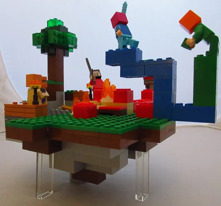 LEGO MOC Minecraft - Bed Wars by LegacyLego