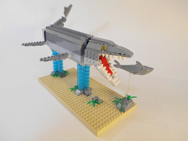 lego mosasaurus