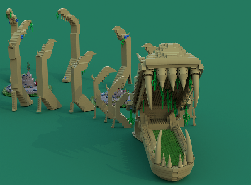 LEGO IDEAS - Skeleton of the Ancient Leviathan