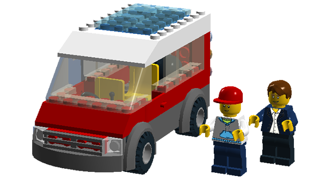 LEGO IDEAS Electric Mini Van