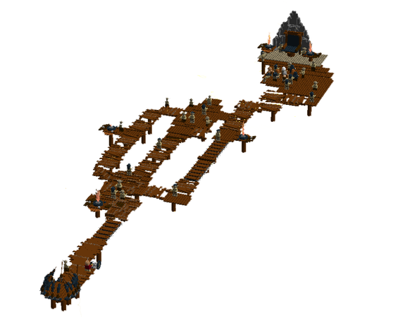 lego the hobbit goblin king