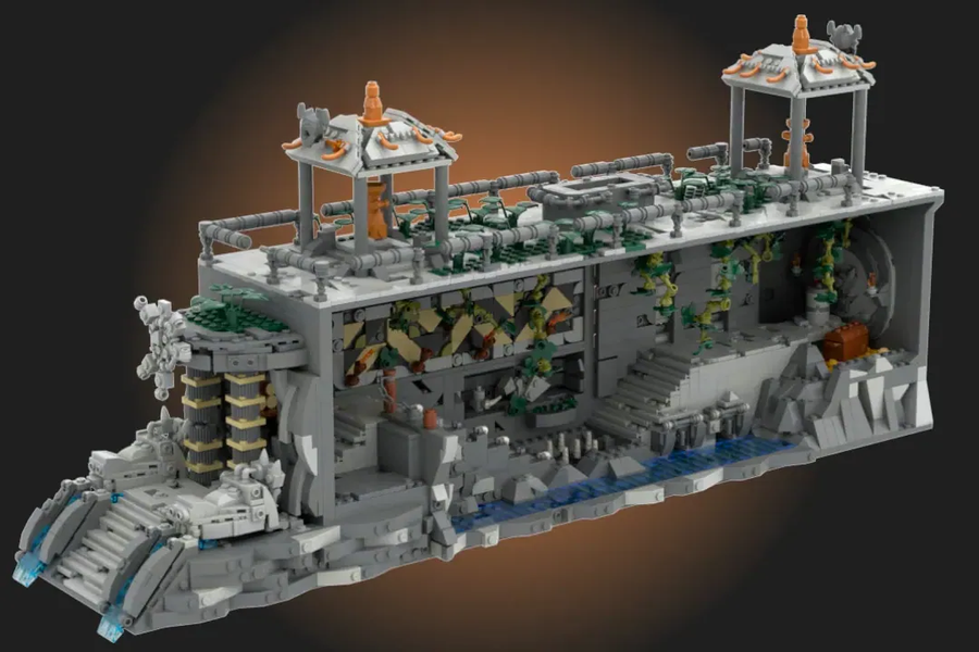 Lego aztec temple hotsell