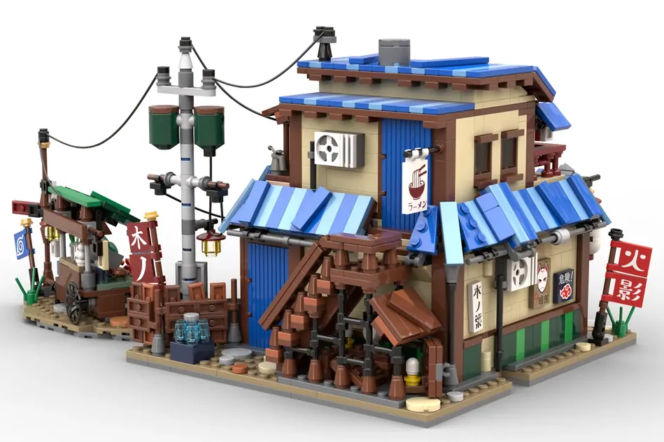 Lets give this Lego Naruto Ichiraku Ramen Shop some support! : r/legoideas