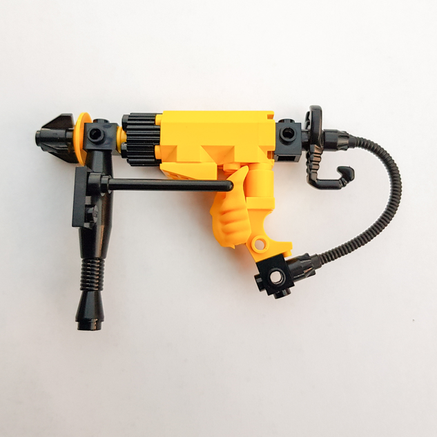 LEGO IDEAS - 20 Bricks Beauties! - Rotary Hammer Tool