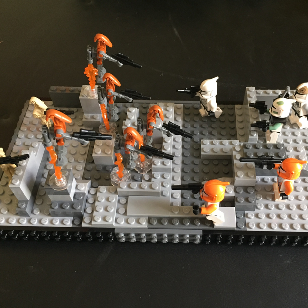 Lego star outlet wars battle of