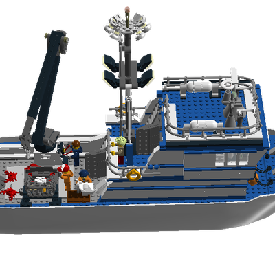 lego crab boat