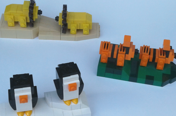 Making best sale lego animals