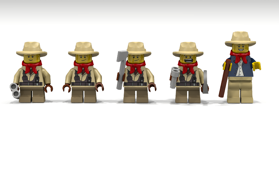 Lego best sale western figures