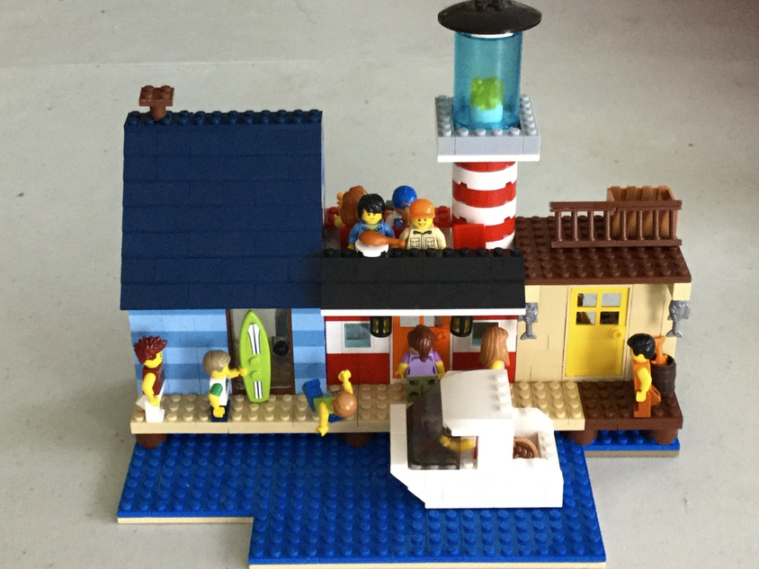Lego ideas ocean online house