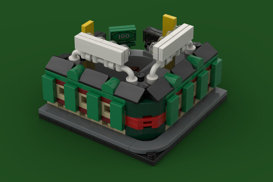 LEGO IDEAS - Wrigley Field - Home of the MLB's Chicago Cubs - Microscale