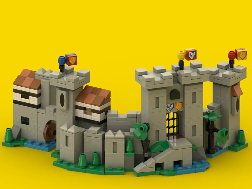 New lego castle online theme