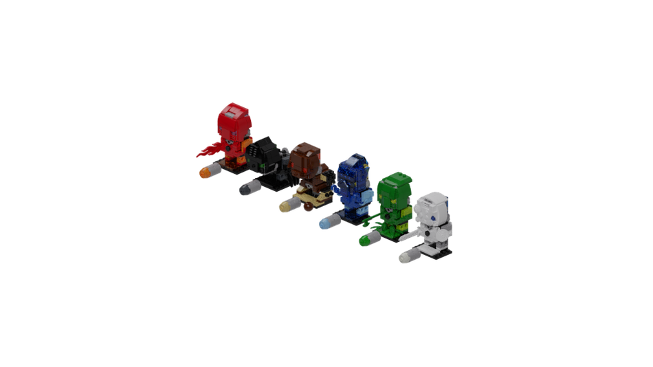 LEGO IDEAS LEGO BIONICLE BrickHeadz 20th Anniversary Set