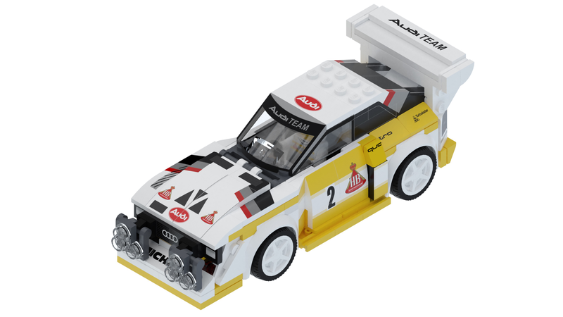 audi lego set