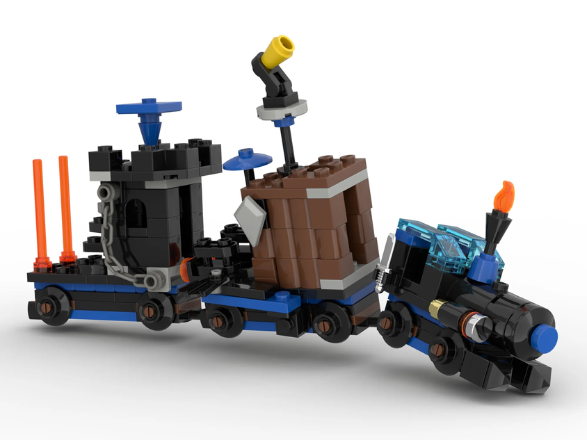 Micro scale logging railway from my entry to the Lego house contest : r/lego