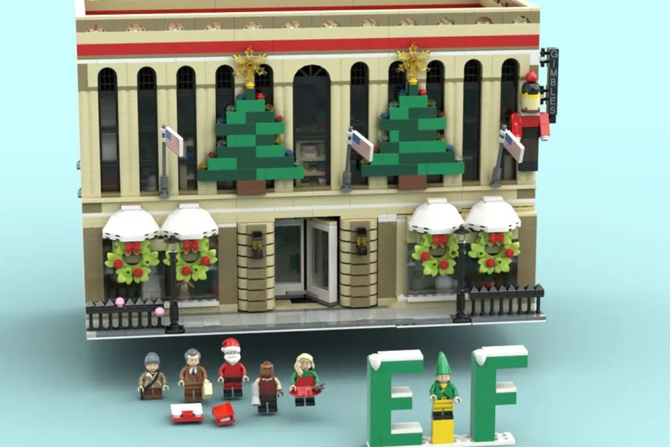 LEGO IDEAS - Gimbles Department Store From the Movie Elf