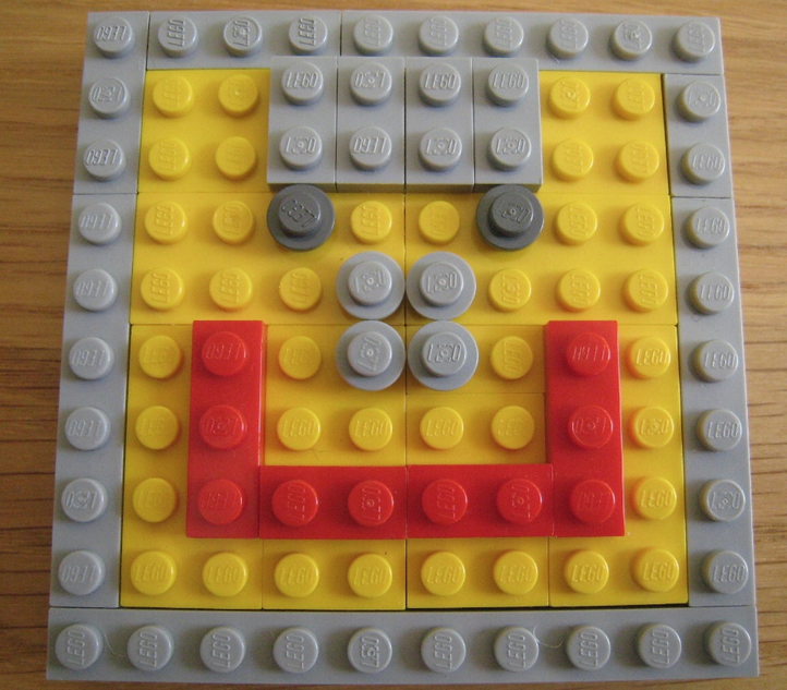 LEGO IDEAS Pocket size Lego (Smiley Face)