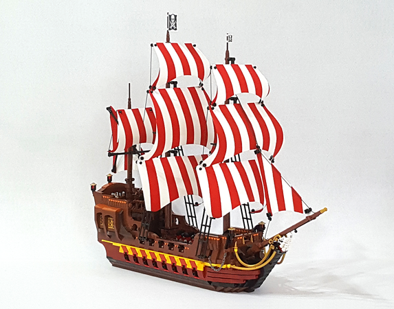 Lego cheap brown ship