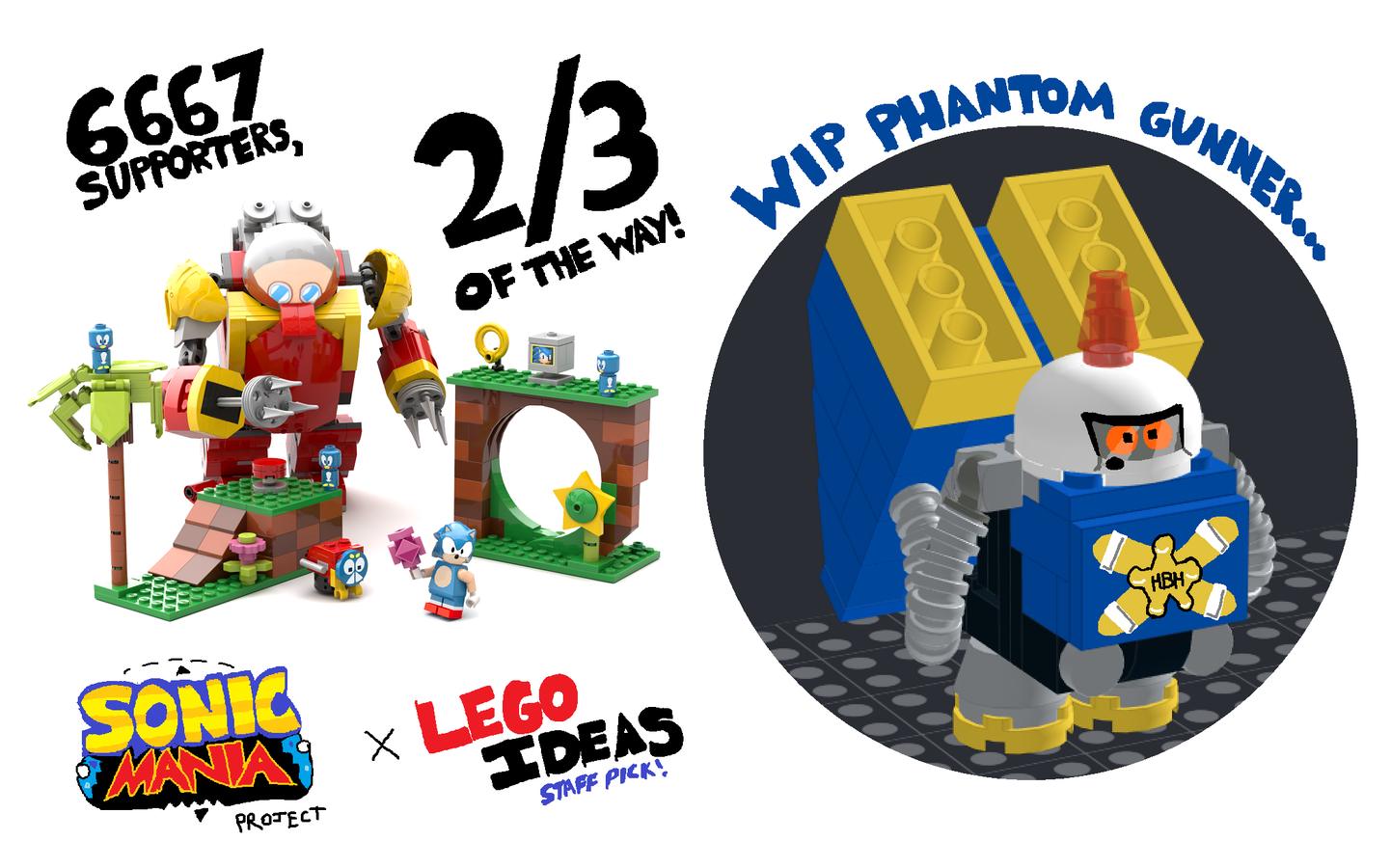 LEGO IDEAS - Sonic Mania - Green Hill Zone