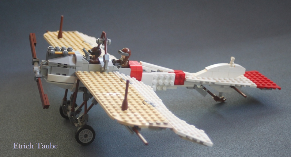 LEGO IDEAS Etrich Taube First World War Aircraft