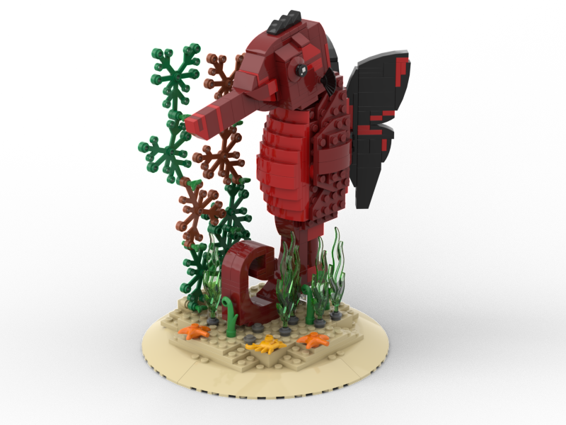 Lego seahorse sales