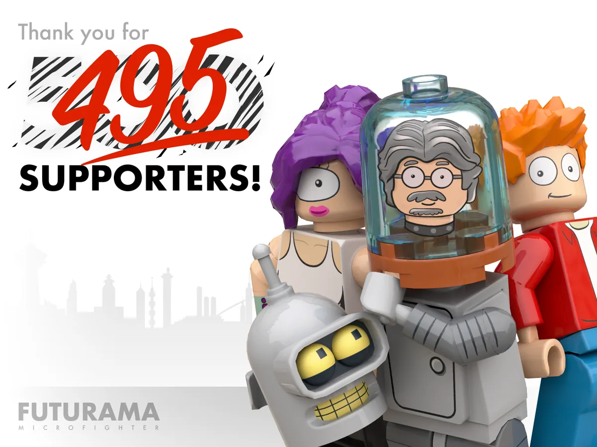 Lego best sale bender futurama