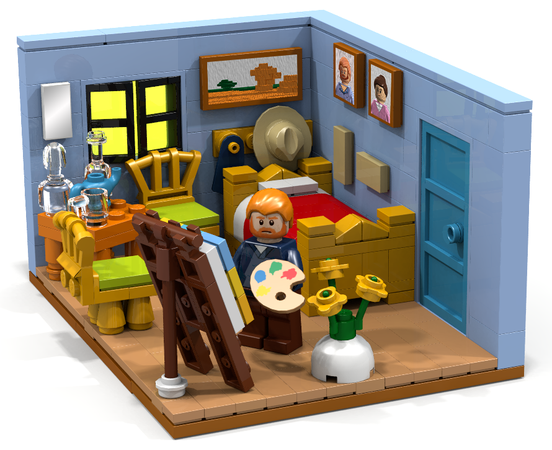 vincent van gogh lego