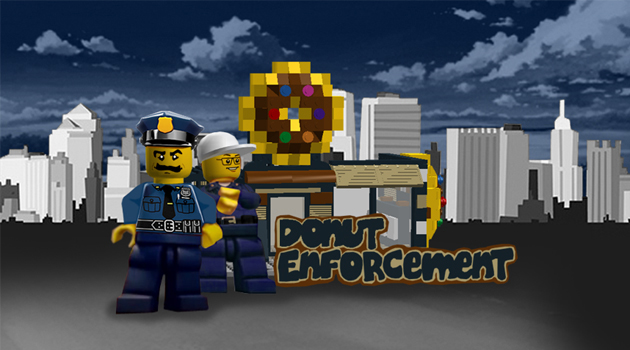 Donut best sale lego city