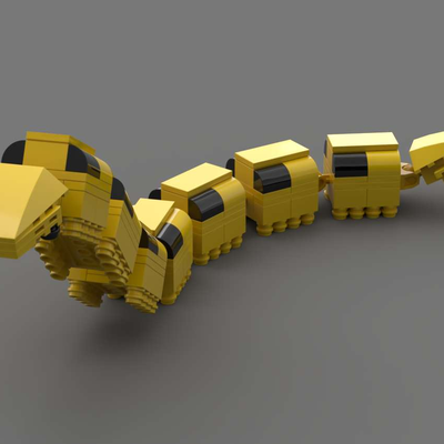 lego caterpillar bug