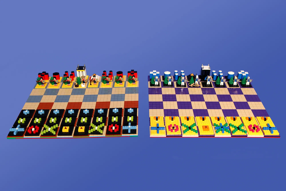 Lego best sale chess game