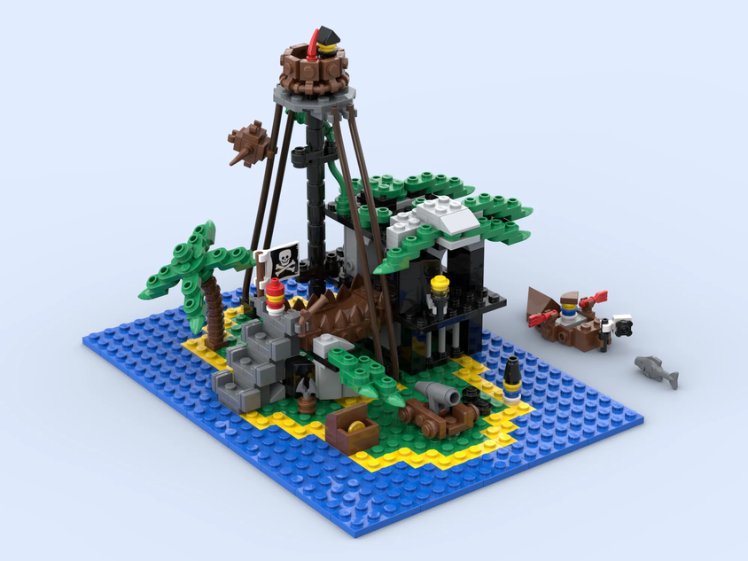 Forbidden 2024 island lego