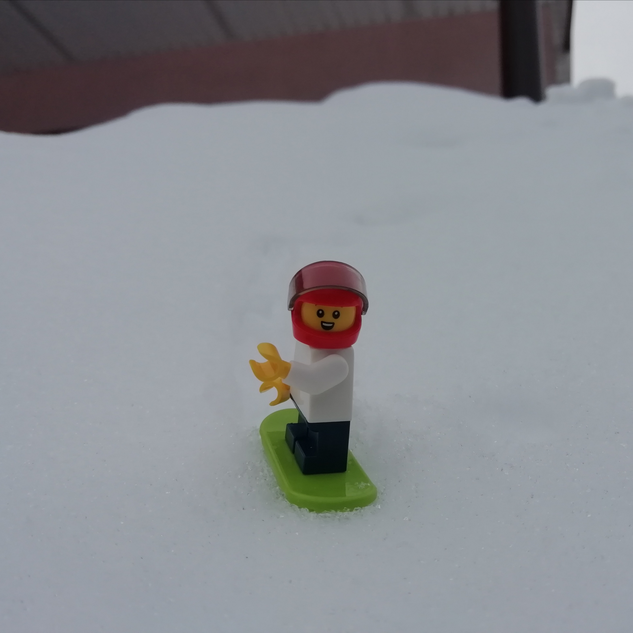 Lego Ideas Active Minifigures Mike Snowboarder