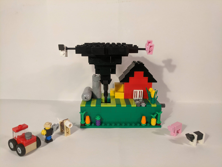 Lego tornado cheap