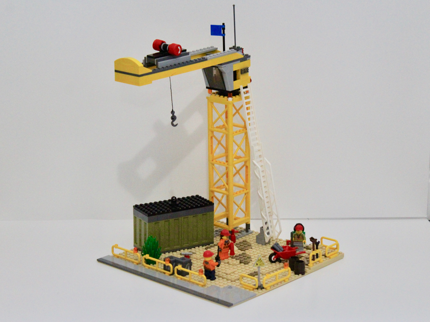 Lego deals construction site