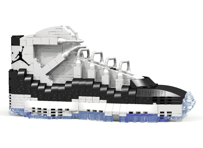 how to make lego jordan shoes