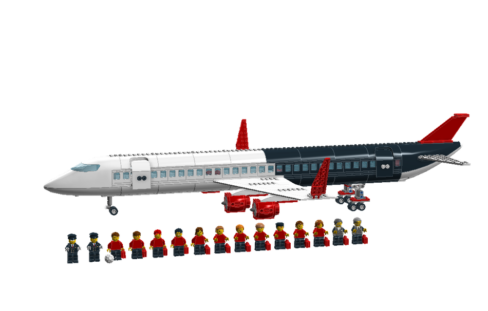 LEGO IDEAS Build United Manchester United Private Jet