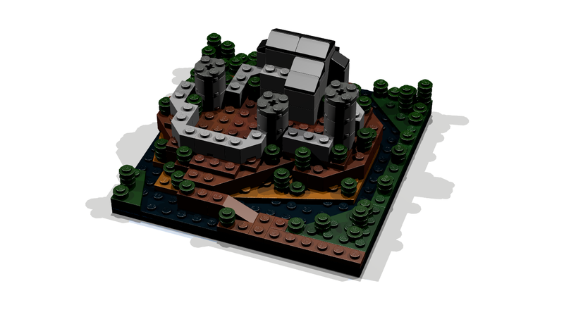 lego mini castle