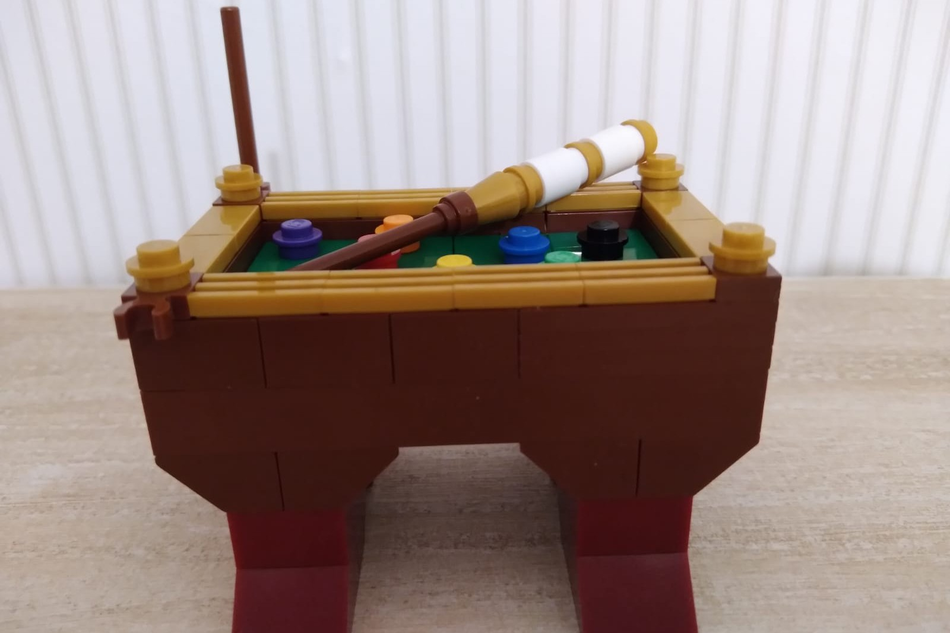 Lego discount pool table