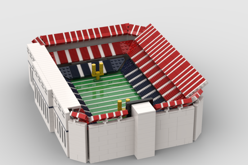 Soccer Football Stadium PDF Instructions  Creazioni con i lego, Idee lego,  Istruzioni lego