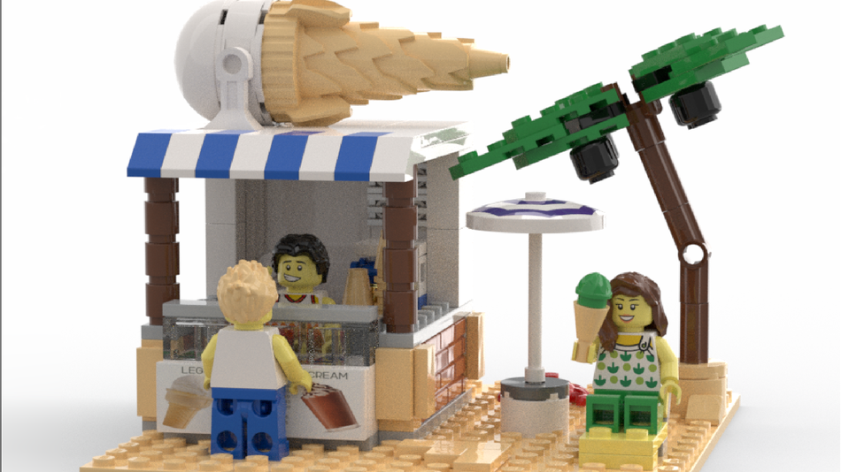 Lego creator ice cream shop hot sale