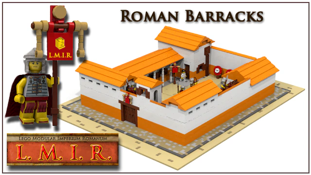 L.M.I.R. - Roman Barracks | LEGO® Ideas