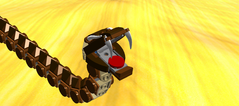 lego giant snake