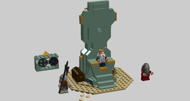 lego throne