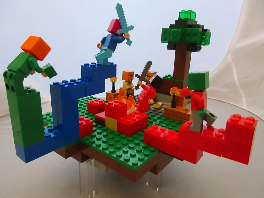 Lego minecraft bed wars new arrivals