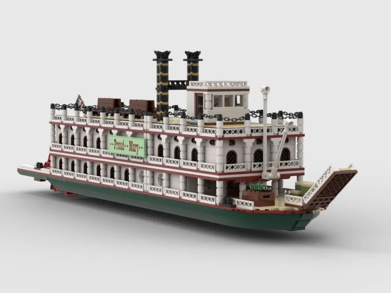 Mississippi Paddle Steam Ship LEGO® Ideas