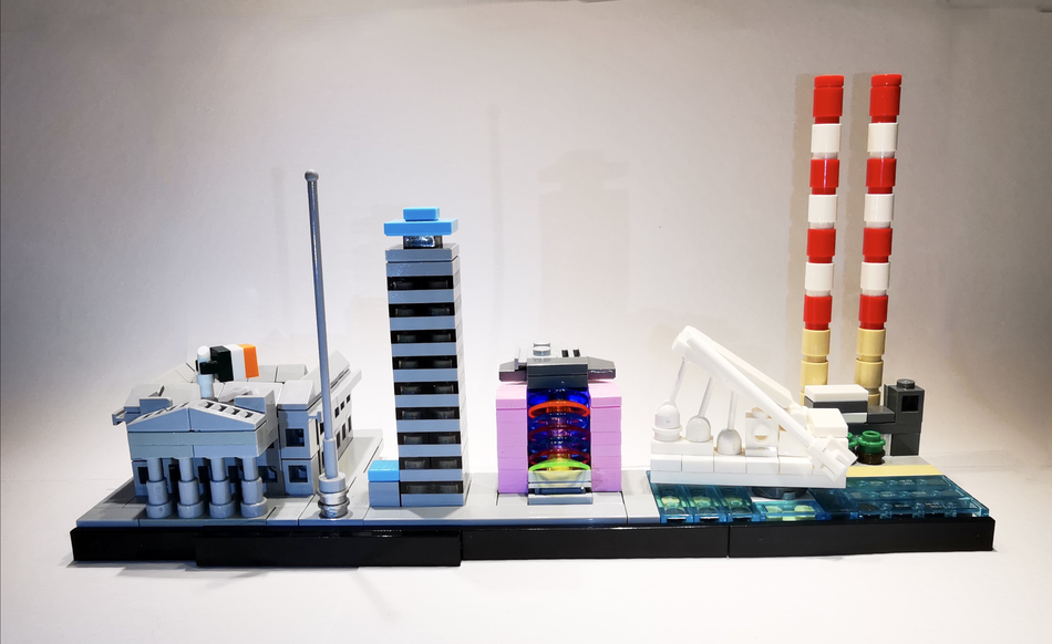 LEGO IDEAS Dublin Architecture Skyline