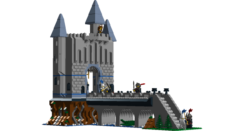 lego castle bridge