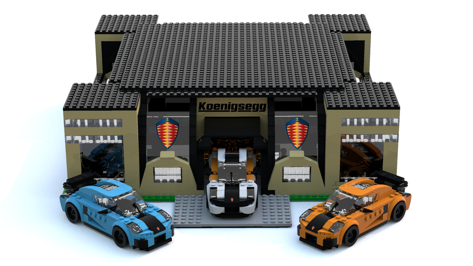 Koenigsegg store one lego