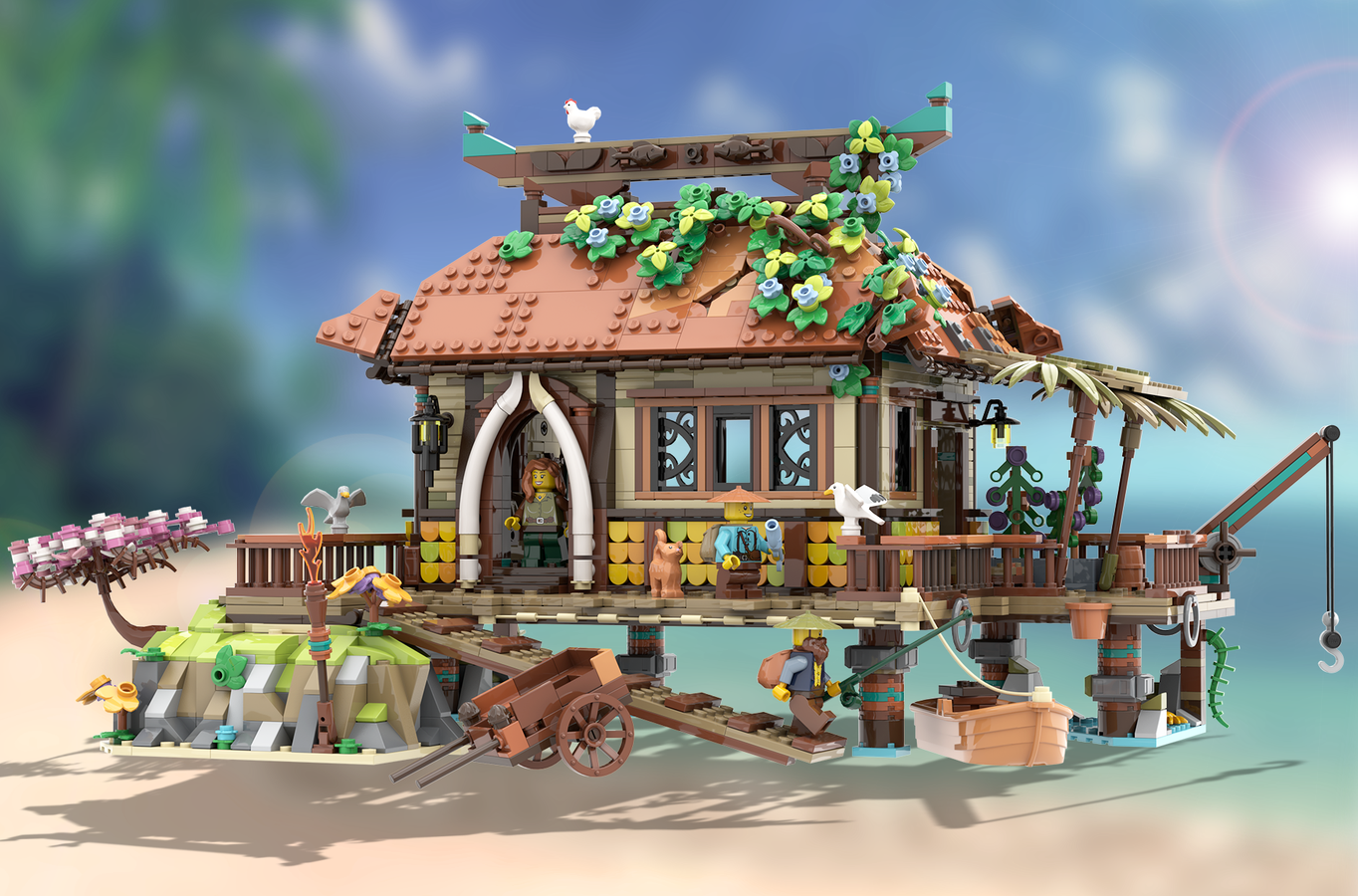 skuespillerinde Creed vidne LEGO IDEAS - The Ocean House