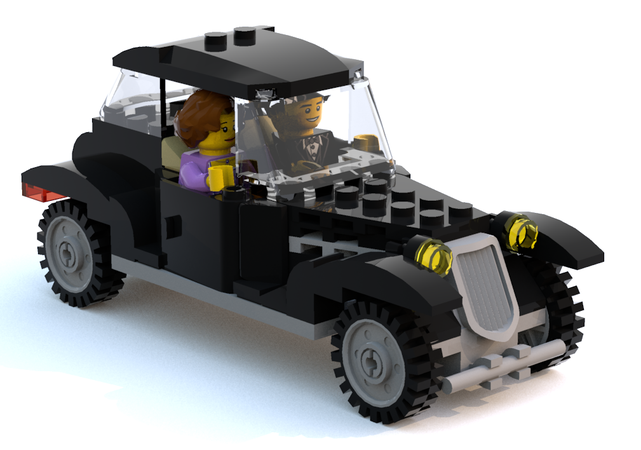 lego vintage car